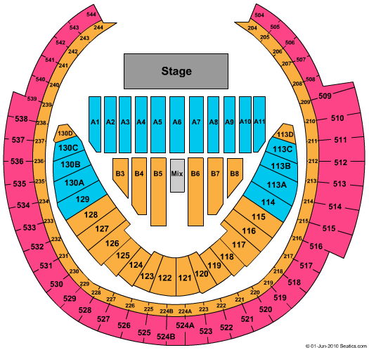 Rogers Centre Eagles/Dixie Chicks Seating Chart